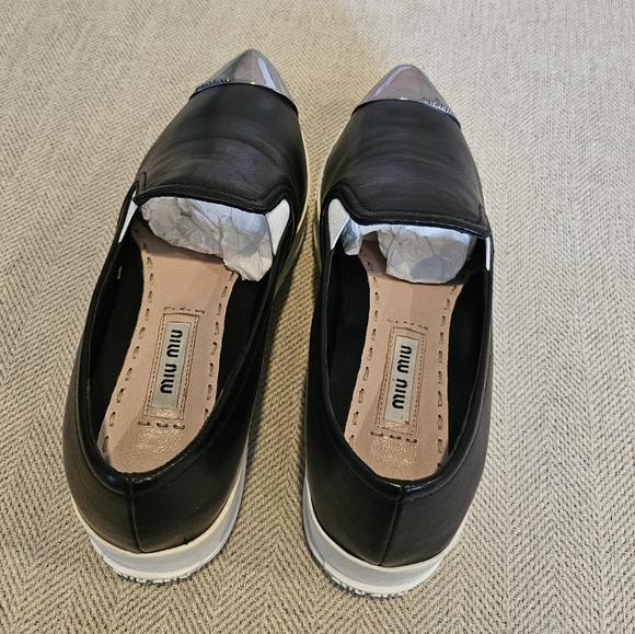 Brand new Miu Miu leather shoes 35.5 - Picture 5 of 16